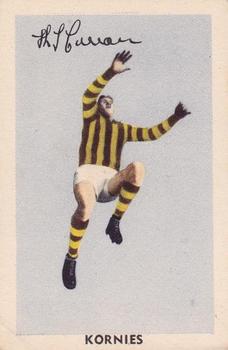 1951 Kornies Footballers in Action #52 Kevin Curran Front